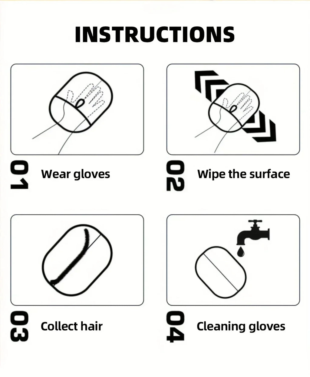 PawClean™ - Deshedding & Massage Gloves (2-Pack)