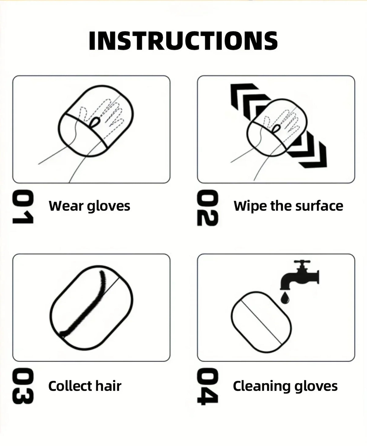 PawClean™ - Deshedding & Massage Gloves (2-Pack)