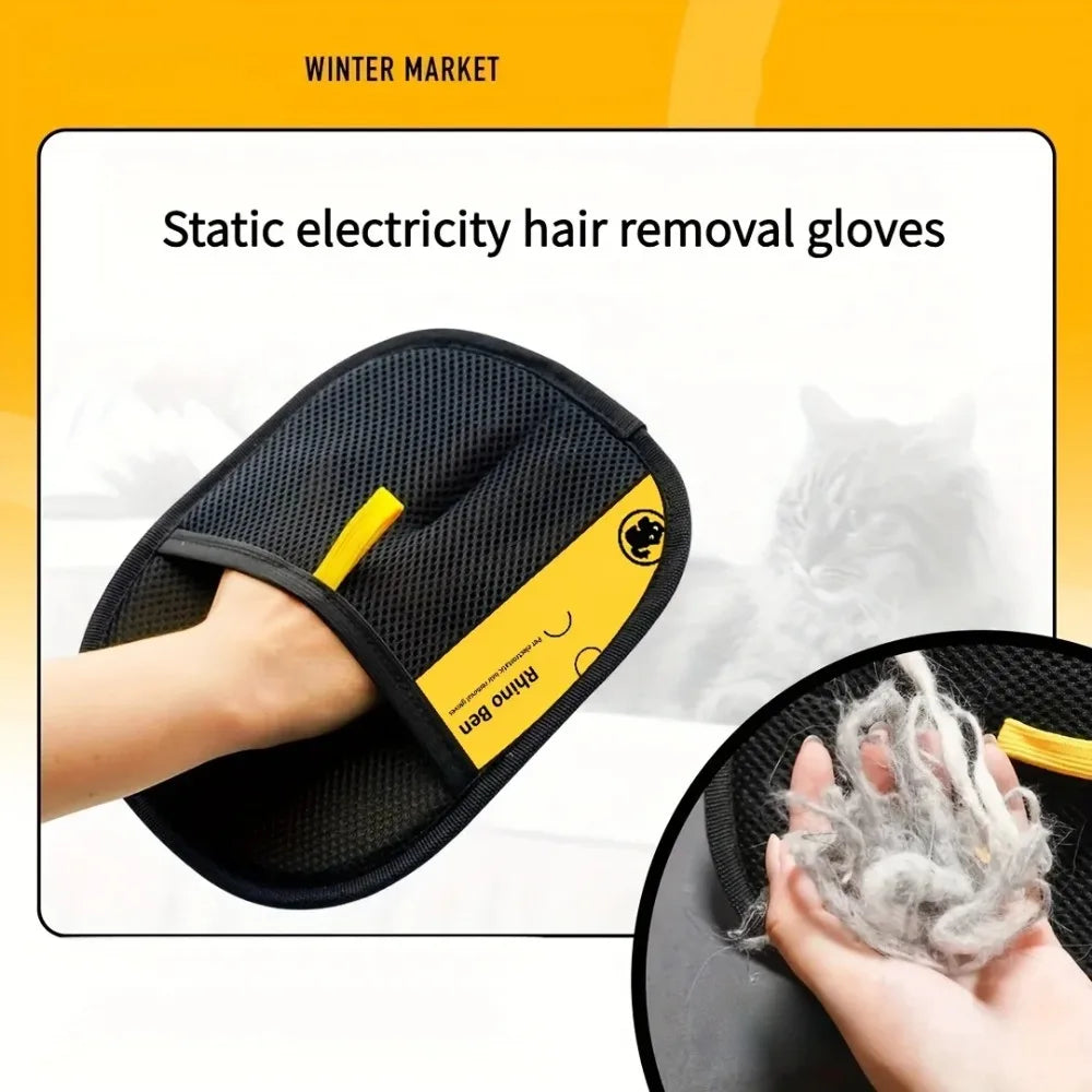 PawClean™ - Deshedding & Massage Gloves (2-Pack)